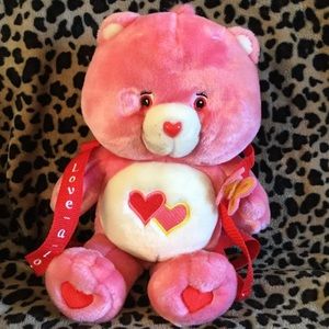 care bear plush backpack